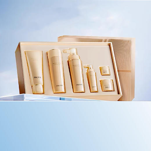 珀莱雅 紧致肌密精萃臻享礼盒（洁面120g+水150ml+乳120ml+精华40ml+面霜50gl+眼霜20ml） 商品图0