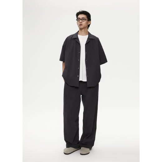 棉仓3531018006-【暗蓝冰川】SOLOTEX环保生活防水舒适可束脚口休闲裤 商品图0