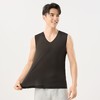 【无痕冰丝凉感背心】运动无束缚超大弹力，凉感丝滑轻薄透气，透气不黏汗肤感冰冰凉，新款冰丝宽肩背心180克升级透气速干坎肩打底QQ 商品缩略图5