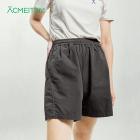 【出游季】ACMEITEM爱棵米-户外情侣水洗棉短裤宽松大口袋休闲裤子男女GAG3220378C