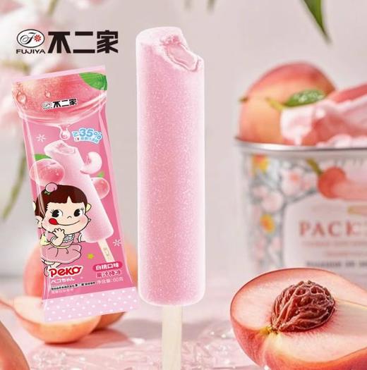 不二家白桃口味果汁棒 商品图0