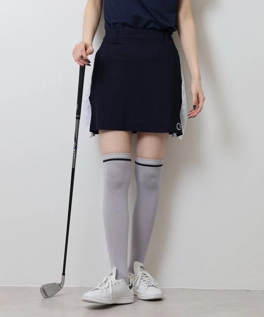 CECIL McBEE green 高尔夫女士 撞色拼接侧边百褶短裙 运动休闲 商品图7