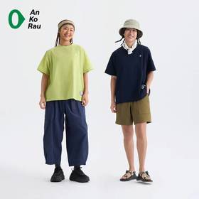 2楼素然图形梭织短袖T恤吊牌价950