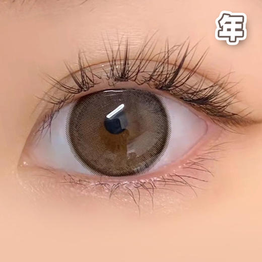 #Ocean Brown 栗宝 棕褐色 巧色 14.5mm 【1片装】舒适推荐 / 年抛 商品图0