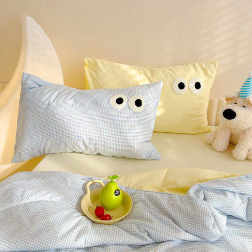 ³【匹鲁家夏被三件套/四件套】夏被+床单+枕套 水洗棉面料 可水洗机洗 XN03-CRMM-PL 商品图3