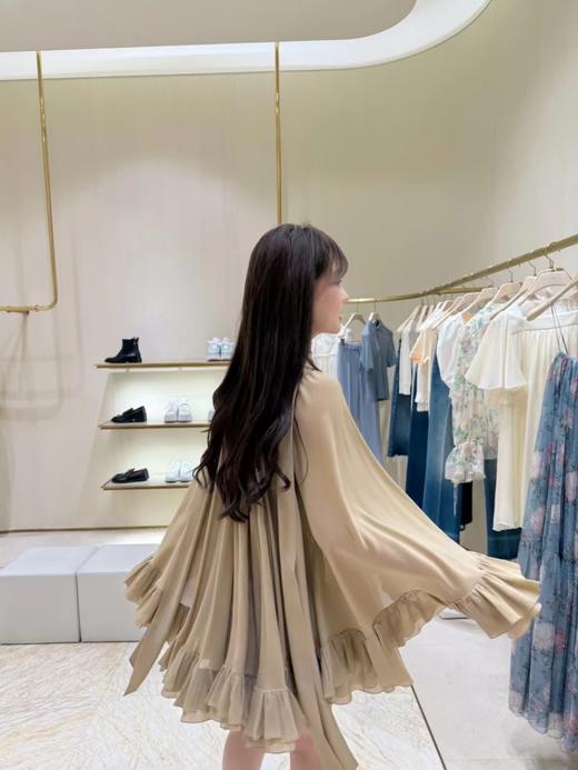 清仓捡漏 LINCHAOZHANG私服定制系列【飞鸟集】   LQ250026斗篷吊带裙LC250048雪纺斗篷上衣 商品图8