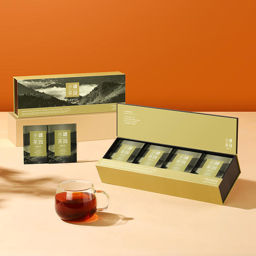 小罐茶园 乌金飘雪（茉莉熟普茶）16袋装 商品图1