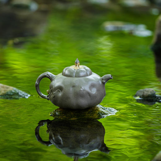 龙德堂陶艺 徐飞制《瑶池仙果》原矿青段 400cc 库存请咨询客服 商品图1