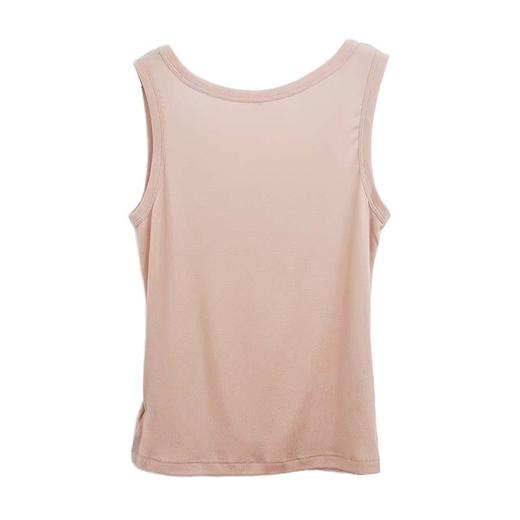 VIVIAN LIU薇薇安刘C2537301夏女装新款宽肩带大U领背心 商品图1