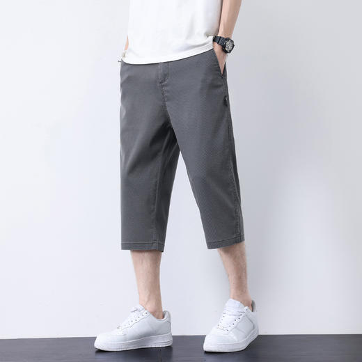 红览 莱赛尔夏季薄款七分休闲裤男士裤 商品图8