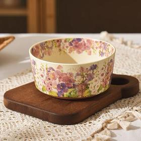 华典繁花似锦6英寸米色面碗