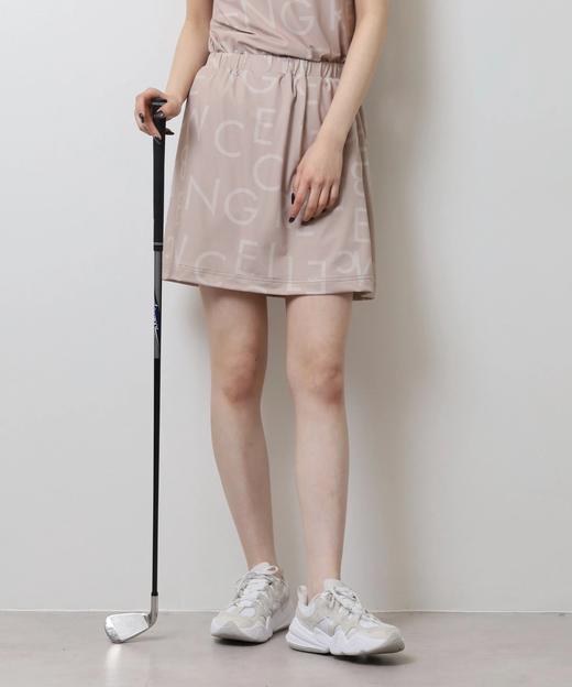 CECIL MCBEE 高尔夫 女士 夏季新款通体大ogo字母印花短裙 商品图3