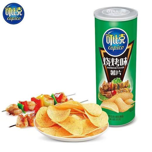可比克105g烧烤味薯片 商品图0