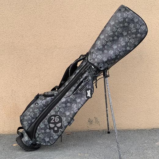 PXG高尔夫支架包golf男女士球包骷髅头个性轻量PU防水球袋 商品图0