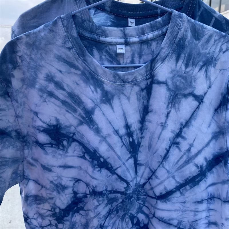 【榕江 · 扎染T恤】民族风蓝染植物染短袖上衣男女同款