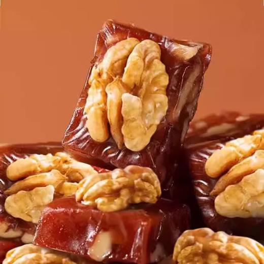 【软糯酥脆，酸甜可口~】山楂烤核桃 独立包装500g 软糯酥脆 酸甜零食 山楂核桃糕-QQ 商品图4