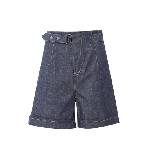 VIMAGE纬漫纪春季新款高腰显瘦休闲短裤女V2105725 商品图5