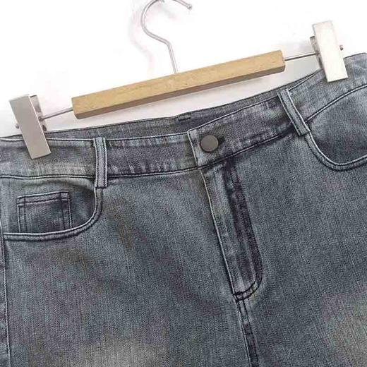 VIVIAN LIU薇薇安刘R2445012初秋女装新款斜插兜前拉链系扣五分裤 商品图2