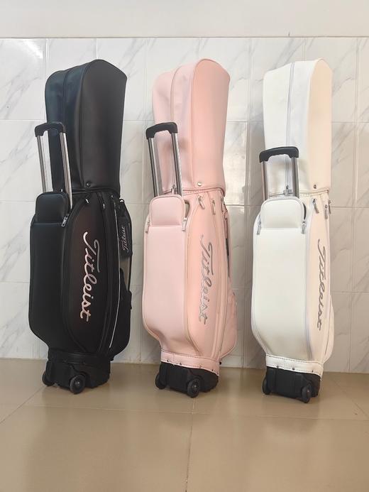 24新款高尔夫球包PU防水标准球杆包拉杆拖轮球袋男女通用情侣球包 商品图2
