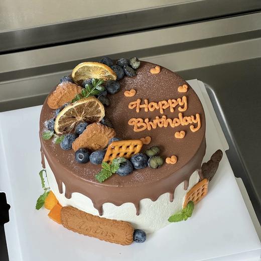 【甜心派对】ins风巧克力蛋糕 商品图0