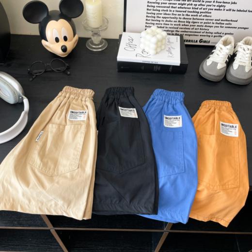 🔥家人们谁懂啊！！被问爆的儿童短裤终于来啦😍 佑族 2025 夏季新款【佑族A类纯棉梭织工装儿童短裤Y2532】， 直接戳中我的心巴💘 爆款预定，手慢无！！ 商品图2