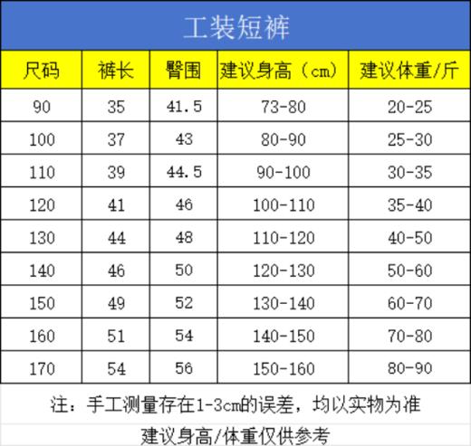 🔥家人们谁懂啊！！被问爆的儿童短裤终于来啦😍 佑族 2025 夏季新款【佑族A类纯棉梭织工装儿童短裤Y2532】， 直接戳中我的心巴💘 爆款预定，手慢无！！ 商品图5