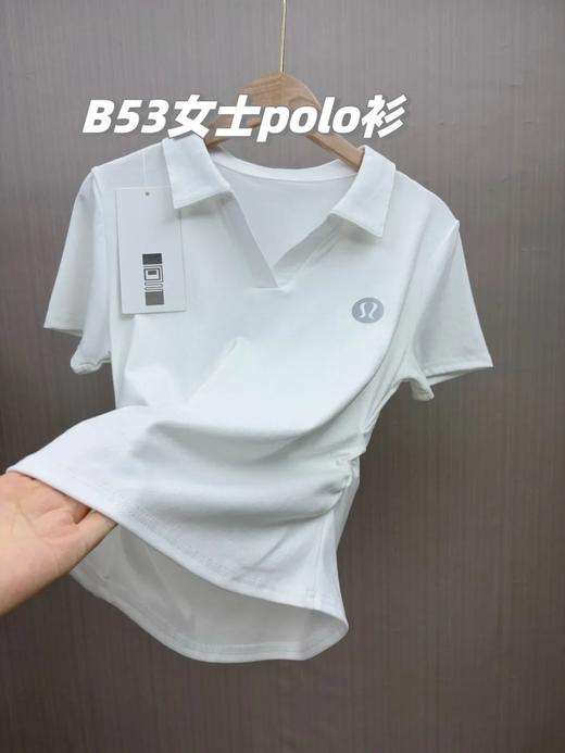 一包2件，LULU2025夏季新款商务女神范小蛮腰POLO衫 商品图2