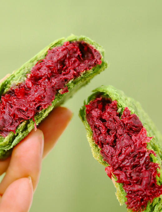 【母亲节-团购】【现做现发】食味的初相 无蔗糖玫瑰鲜花饼原味抹茶400g*1盒/2盒 商品图6