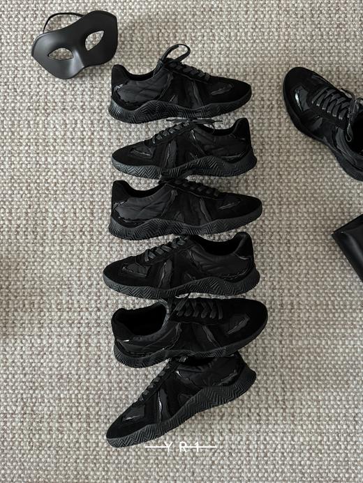 Y‘s | 皮革组合德军训练鞋 商品图1