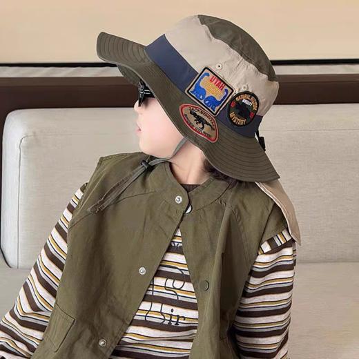 防晒出游季💥特惠活动来袭❗【西蒙日记儿童恐龙披肩帽】✅❗️❗️ 带娃出门必备防晒装备，防晒界的天花板！ ✅超多款式，超多颜色，全家出游一站式搞定 商品图5