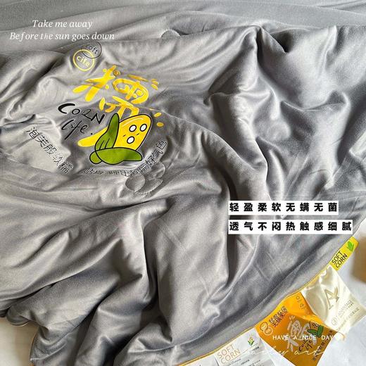 🌻【A类玉米抱抱被夏凉被】保暖最好的是羽绒被💥，气味最佳的是棉花被，舒适度最可的是蚕丝被...但， ❌睡久了就会沉沉的 棉花被早就被我搁置了，🌟大几千的羽绒被钱包受不起！ 商品图3