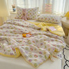 ✨超颜值舒适夏被【A类提花云感裸睡双层纱花边夏被】享受视觉的美感，A类母婴级，真的巨巨巨软糯🥰沉浸式入睡 商品缩略图9