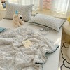 ✨超颜值舒适夏被【A类提花云感裸睡双层纱花边夏被】享受视觉的美感，A类母婴级，真的巨巨巨软糯🥰沉浸式入睡 商品缩略图13