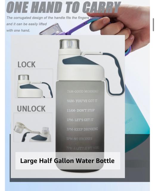 直发 EAIL GORL高能运动水杯正品出美国🇺🇸亚马逊订单～【1815ml】 商品图11