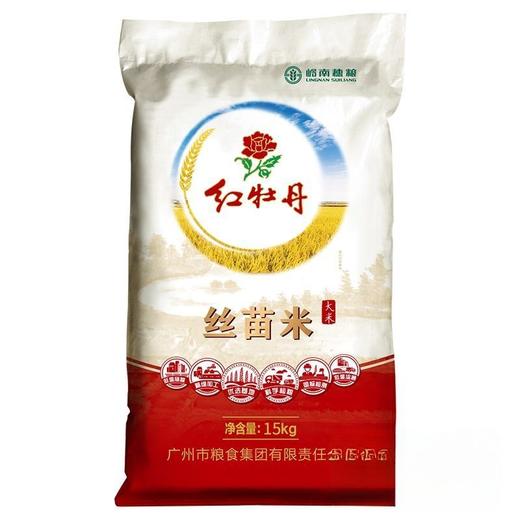 红牡丹丝苗米15kg 商品图0