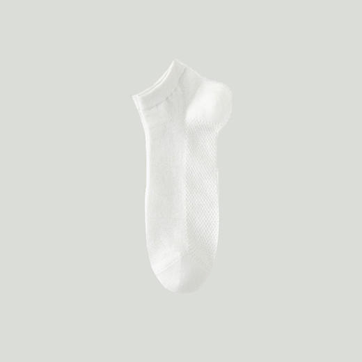 【YW】无忧购25元5双，39元10双夏季薄款网眼透气防臭吸汗短筒男士袜子船袜8008(现货48小时发货 商品图7