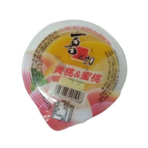 喜之郎 黄桃果肉果冻200g 商品图2