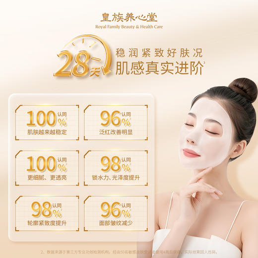 皇族养心堂舒颜凝脂面膜粉专研软膜米糕面膜加水调制保湿舒缓细腻 商品图1
