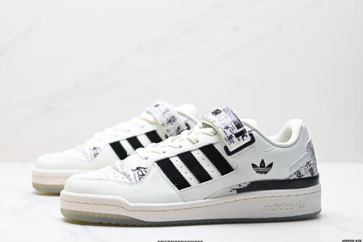 阿迪达斯ADIDAS FORUM LOW CL三叶草经典复古低帮休闲运动板鞋ID0990男女鞋 商品图3