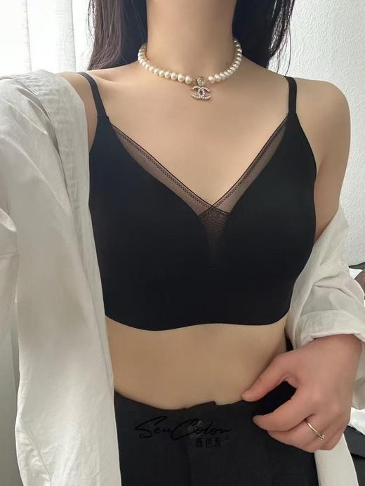 【49元2件任选】【YW】无忧购水晶杯无痕乳胶美背内衣女超薄亲肤6510 商品图2