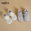 Safiya/索菲娅2025透气网面烫钻时尚百搭厚底休闲增高老爹鞋 SFD3112423 商品缩略图8