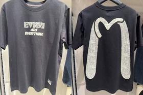EVISU 男 T恤 2ESHTM5TS1152XXBLKX