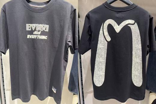 EVISU 男 T恤 2ESHTM5TS1152XXBLKX 商品图0
