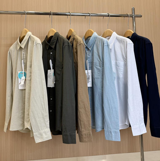 棉麻衬衫衬衣 商品图0
