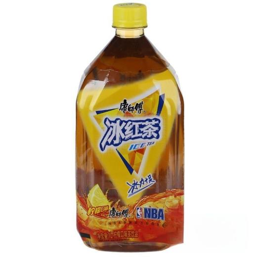 康师傅 冰红茶柠檬口味茶饮品 1L/瓶 商品图0