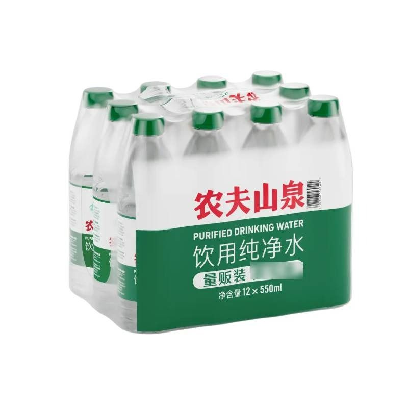 农夫山泉纯净水{绿瓶}550ml*12瓶