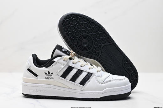阿迪达斯ADIDAS FORUM LOW CL三叶草经典复古低帮休闲运动板鞋ID0990男女鞋 商品图4