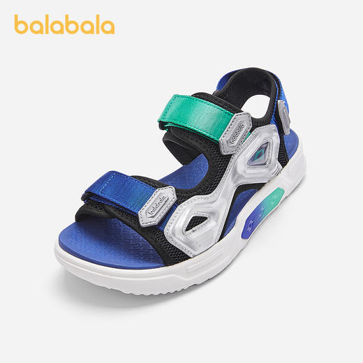 【商场同款】巴拉巴拉童鞋儿童运动凉鞋男童沙滩鞋透气2025夏新款 商品图0