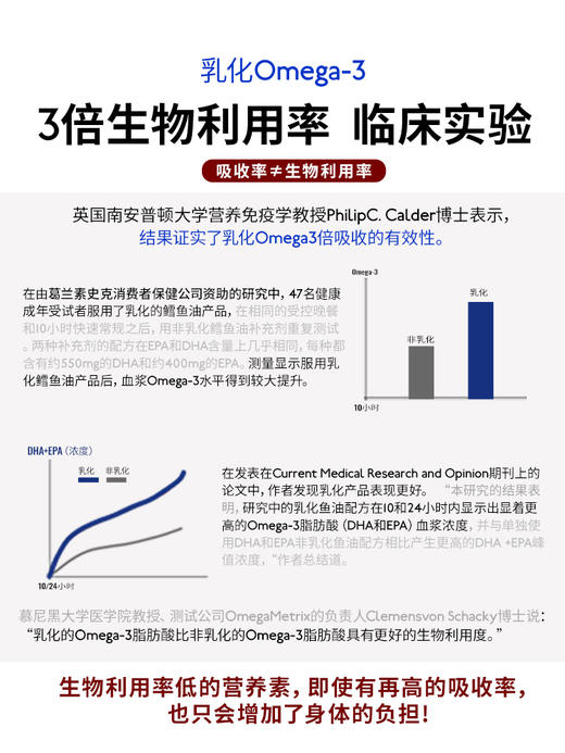 SOMEGA索美嘉乳化Omega3宝宝dha儿童语言发育障碍迟缓口服液鱼油（暖白专用链接） 商品图4