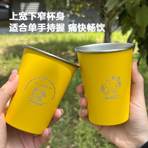 怪奇鹅户外不锈钢杯 商品图10